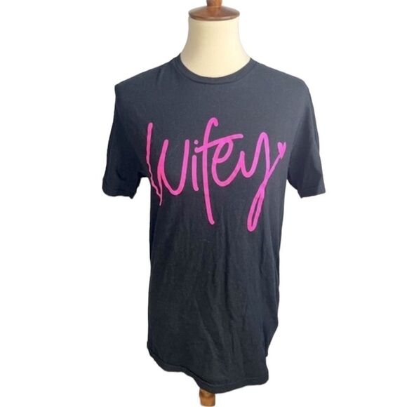Custom Made Wifey Short Sleeve Shirt - Picture 1 of 6